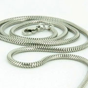 Schlangenkette Silber