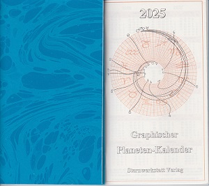 Grafischer Planeten-Kalender 2025 (Taschenkal.)