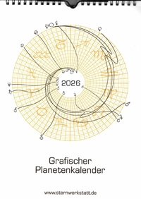 Grafischer Planeten-Kalender 2026 (Wandk.)