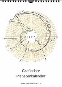 Grafischer Planeten-Kalender 2027 (Wandk.)