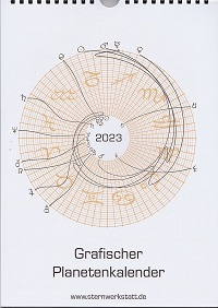 Grafischer Planeten-Kalender 2023 (Wandk.)